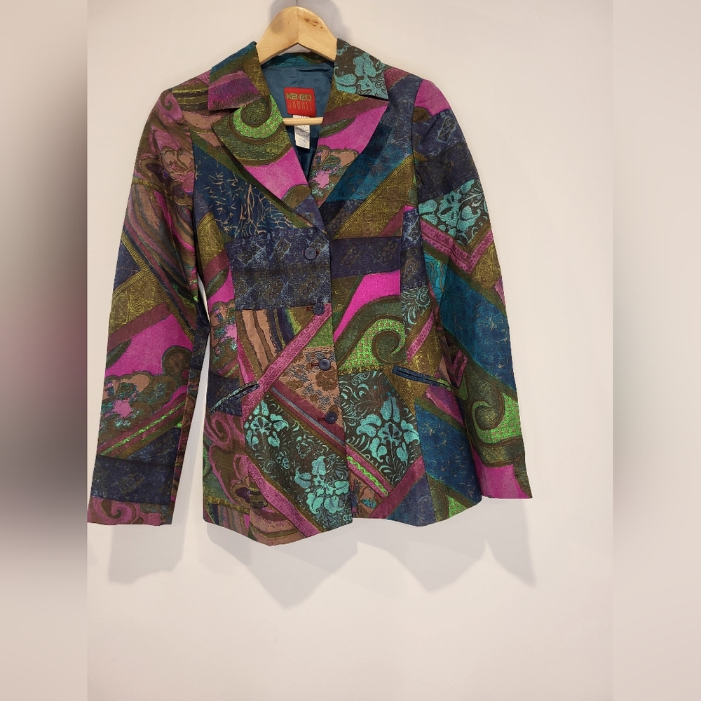 Vintage Kenzo silk blazer